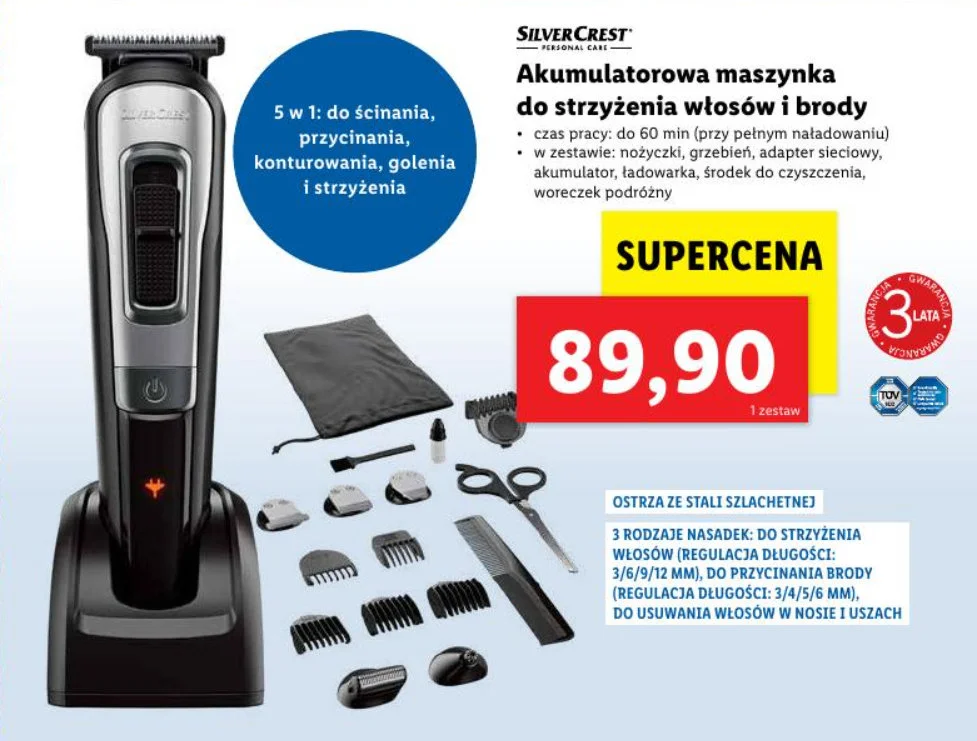 Lidl maszynka do brody