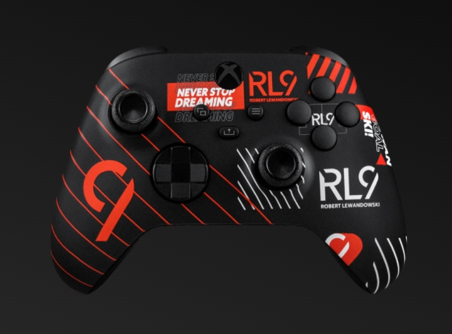 robert lewandowski kontroler ps xbox 2