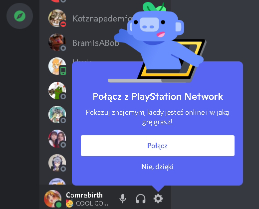 discord playstation integracja 3