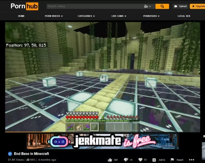 minecraft endbase pornhub