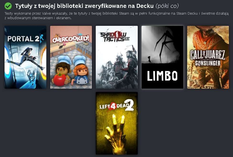 steam deck kompatybilnosc biblioteki 2