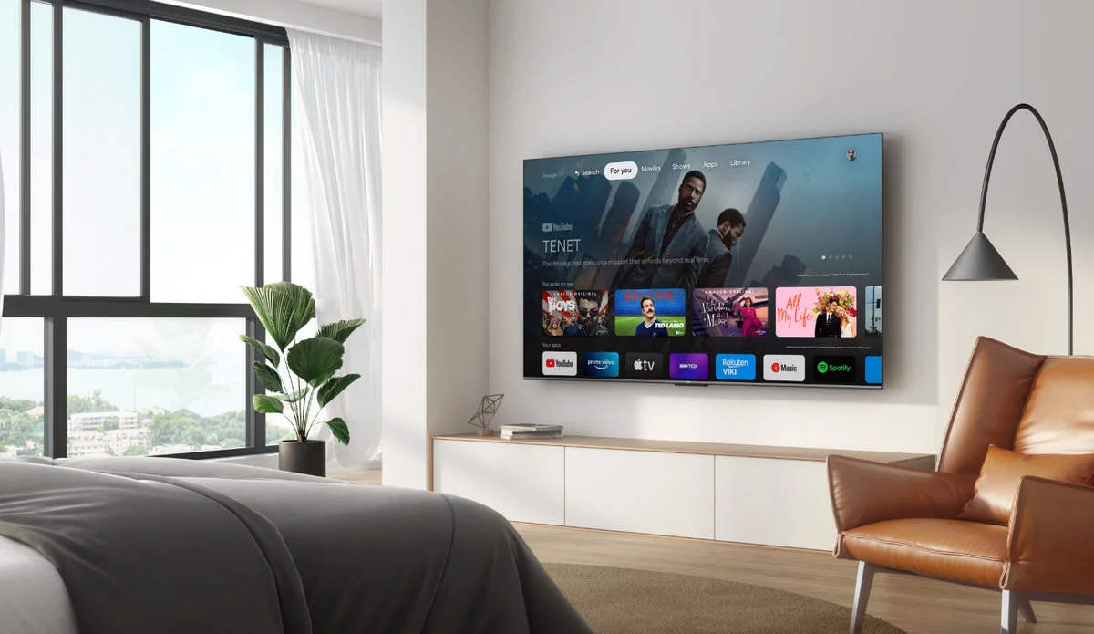 4K HD o TCL serii P73 z Google TV