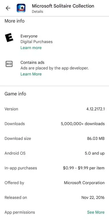 sklep play brak ostatniej aktualizacji 1