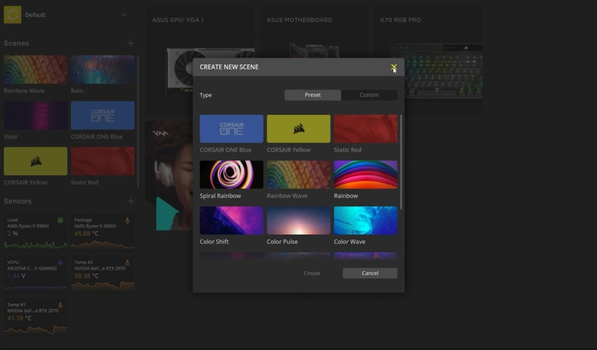 Corsair K70 RGB PRO 9