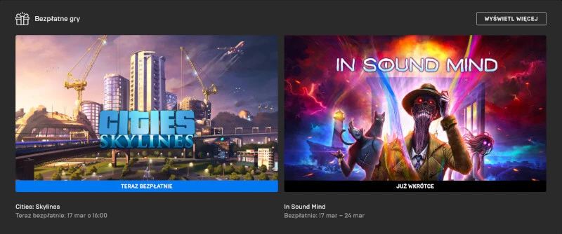 Wybuduj i zarządzaj miastem. Cities: Skylines za darmo w Epic Games Store