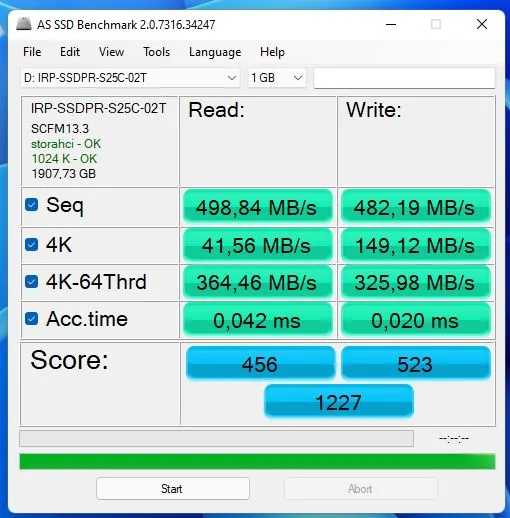 SSD SATA 3