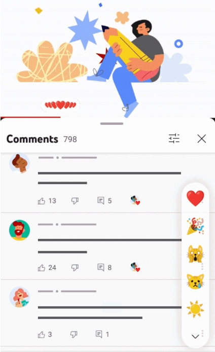 youtube reakcje czasowe nowosc 1