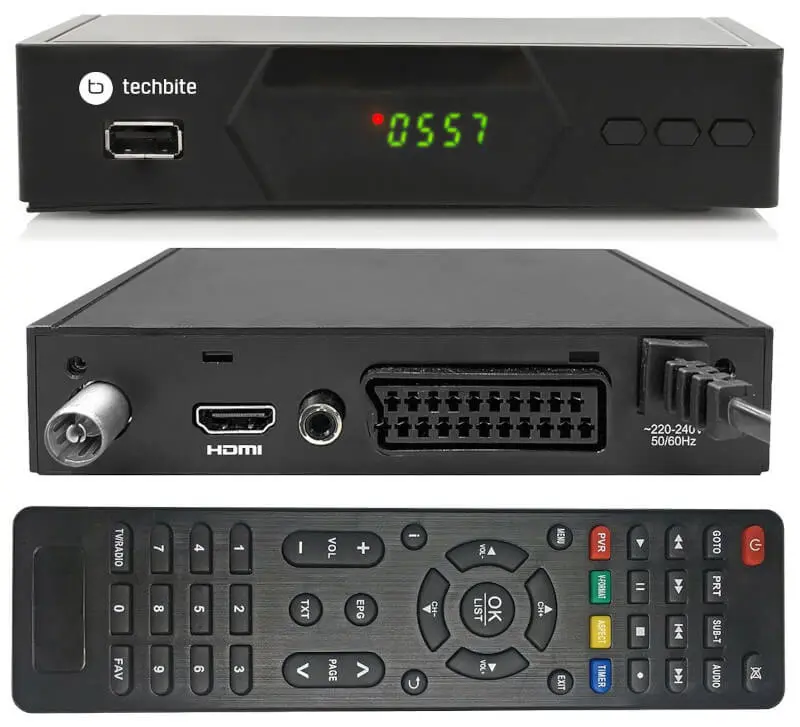 Nie strać telewizji naziemnej. Jeszcze niższa cena na dekoder DVB-T2 techbite w Biedronce