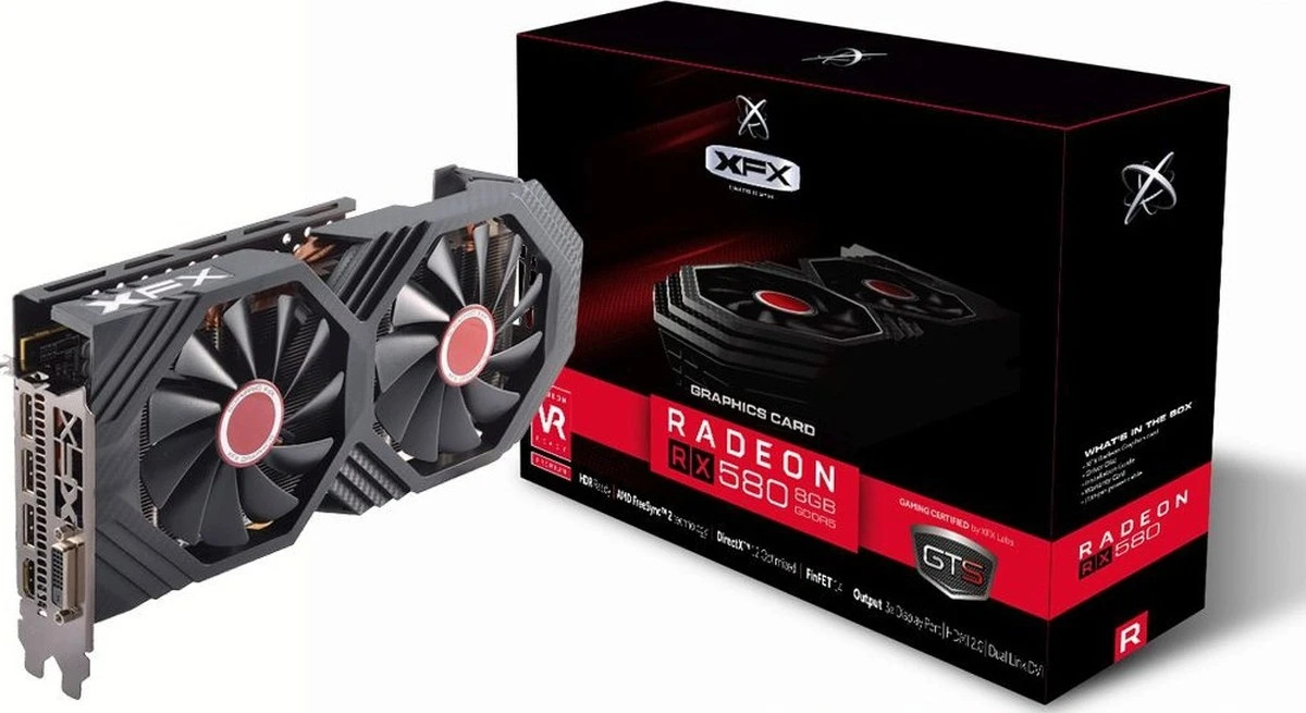 XFX Radeon RX 580 GTS Black OC