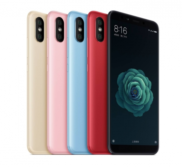Mi 6X Kolory