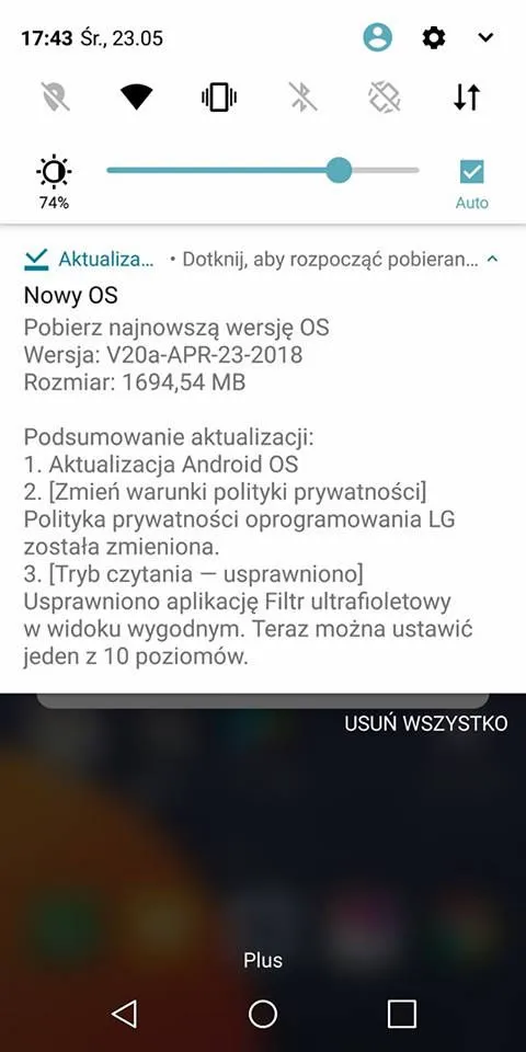 LG G6 Oreo 084623