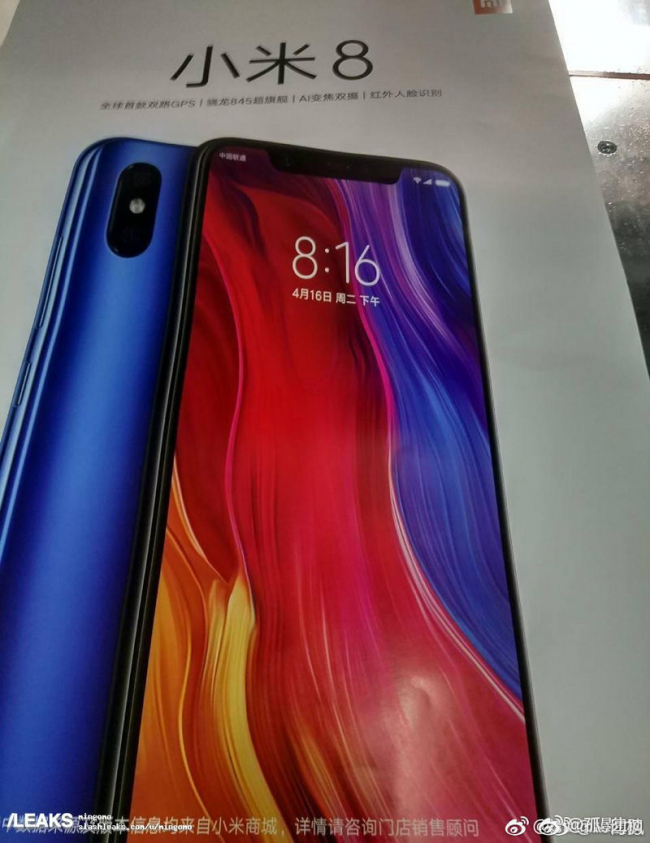 Mi 8 plakat