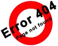 Niebezpieczny błąd 404
