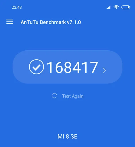 Mi 8 SE Antutu