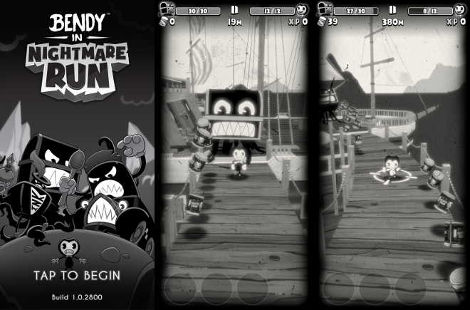 Bendy in Nightmare Run