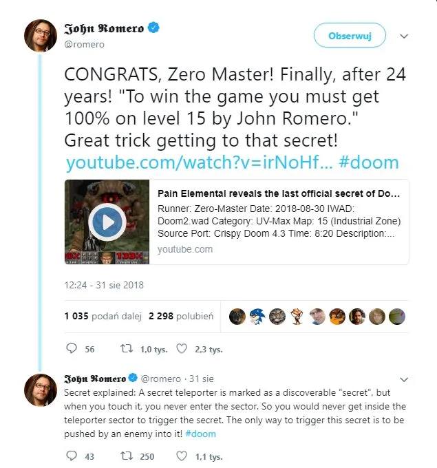 doom 2 ostatni sekret