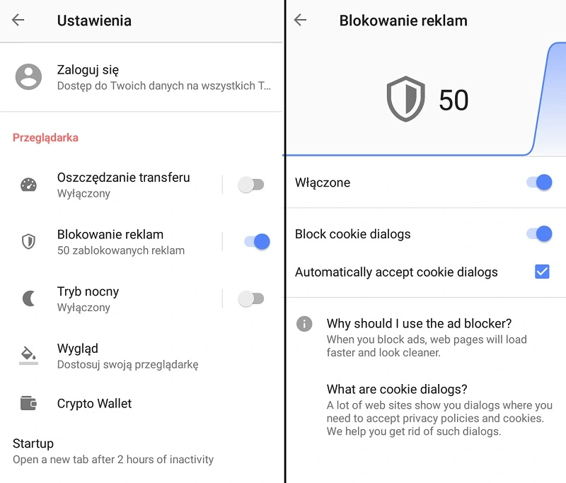 opera cookie blocker