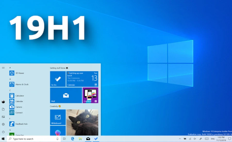 Windows 10 19H1