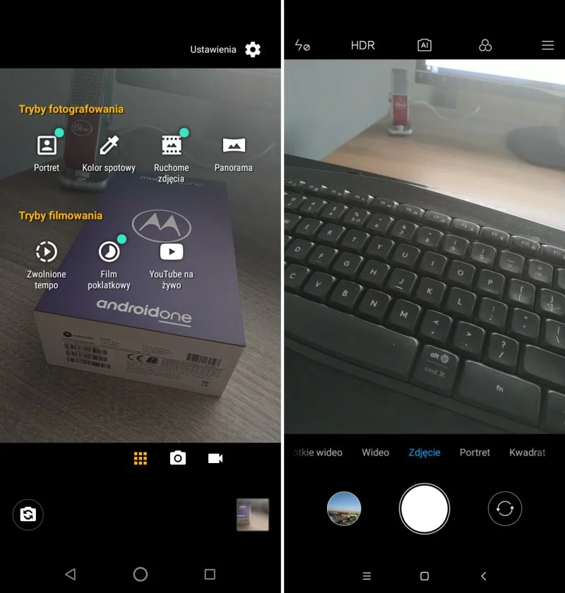 moto one camera app