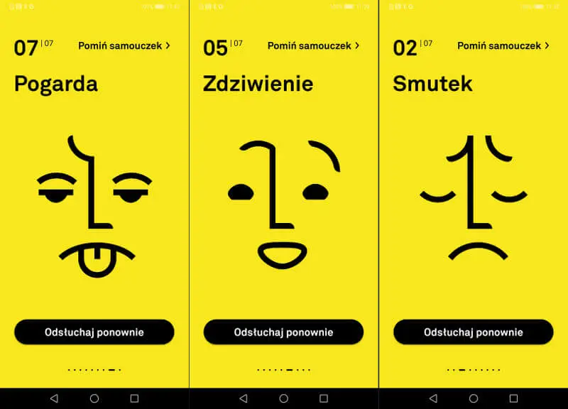 Huawei Facing Emotions Pogarda
