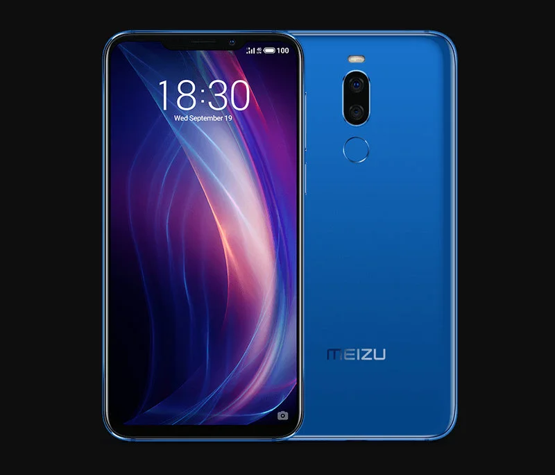 Meizu X8 niebieski