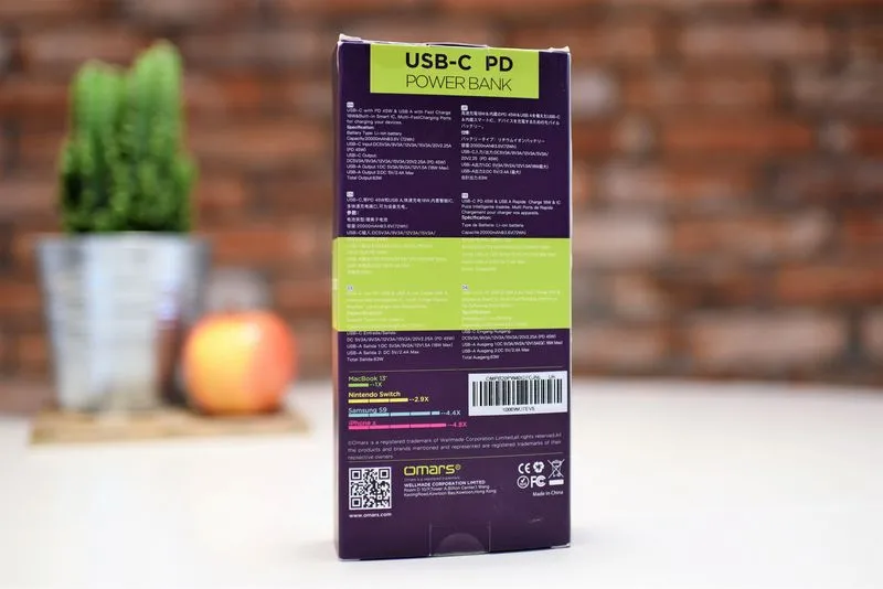 Omars Power Surge 20000 mAh 2