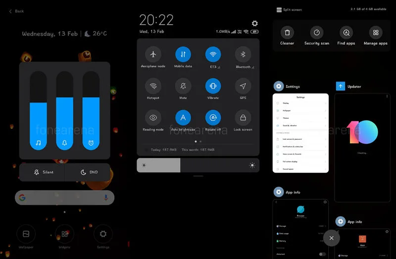 miui 10 dark 2