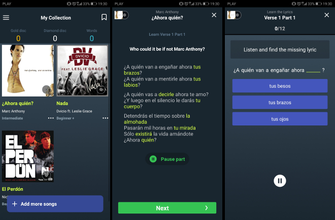 Learn Spanish with Lirica