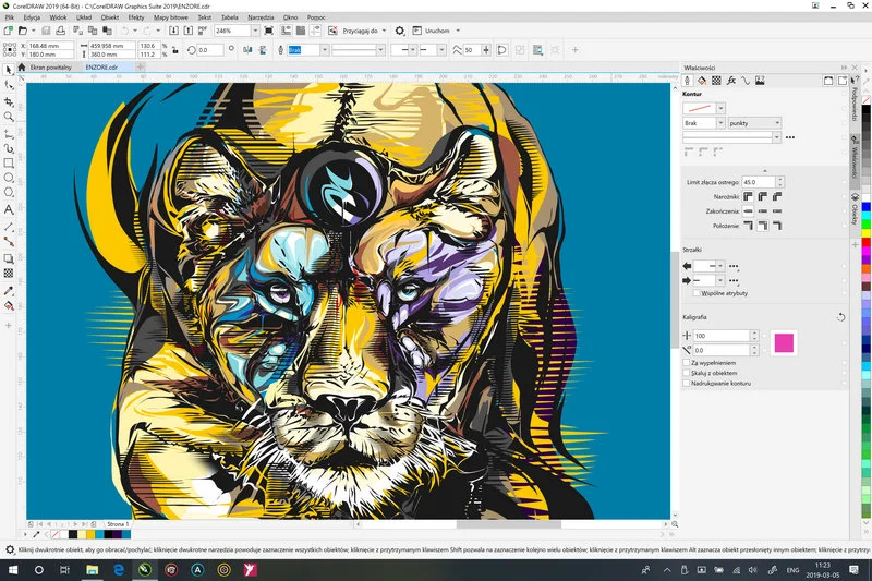 CorelDRAW Graphics Suite 2019 Windows Docker