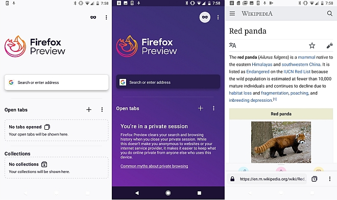 Mozilla Fenix 1