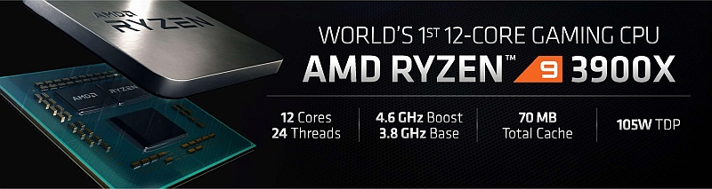 AMD Ryzen 9 3900X 2