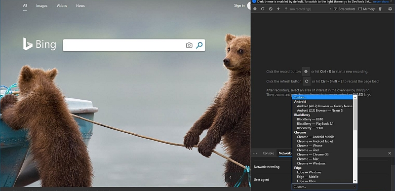edge nowy youtube