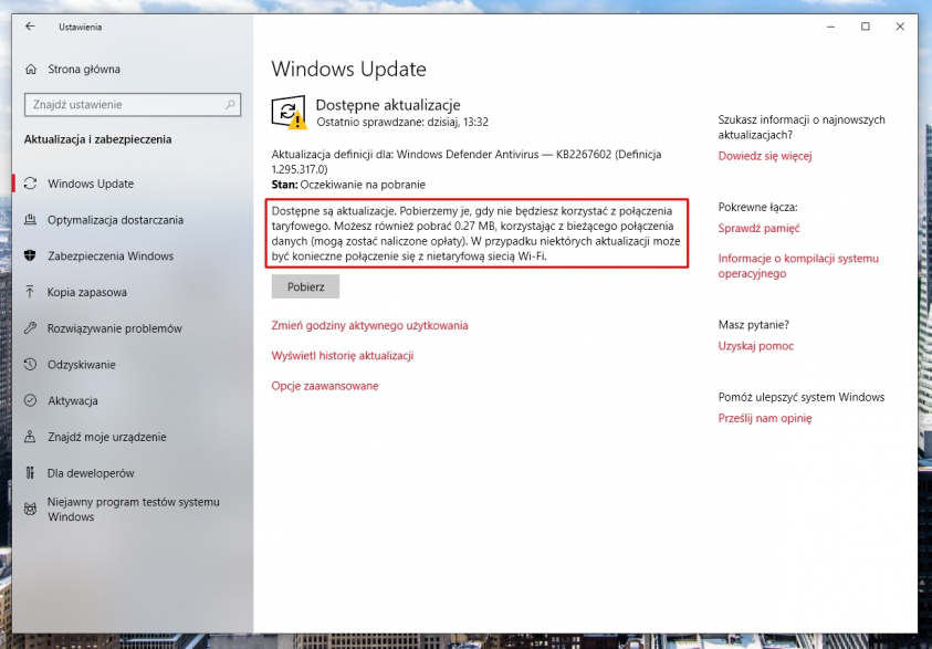 windows aktualizacje 4