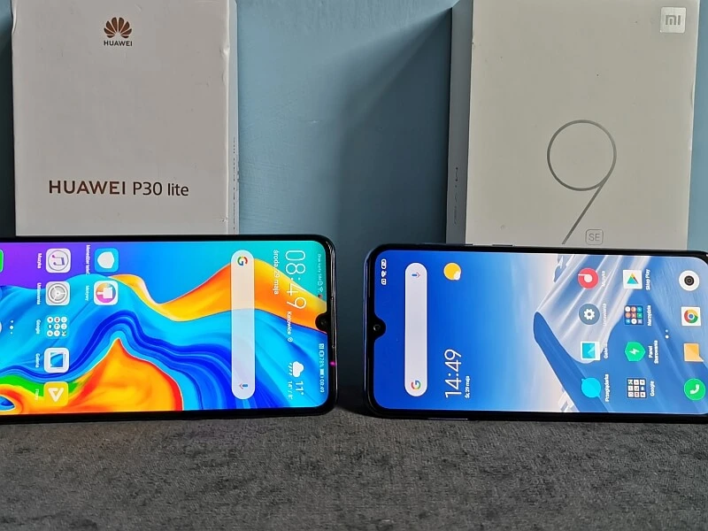 Mi 9 SE vs P30 Lite 4