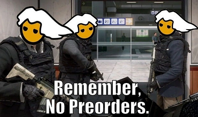 no preorders