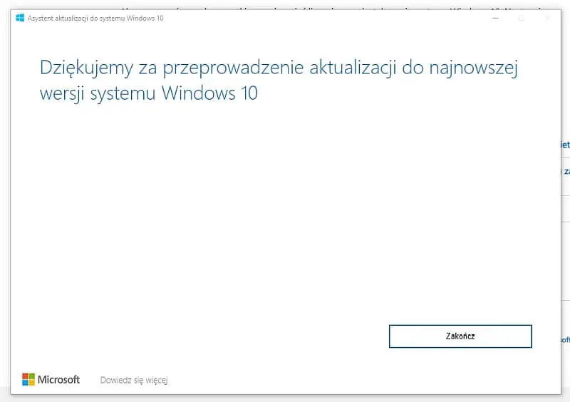 Windows 10 May 2019 update jak pobrać 3