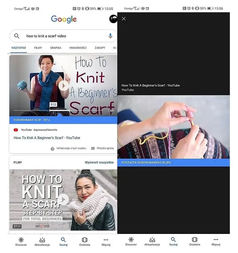 google search zmiany 1