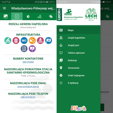 Bezpieczne Kąpieliska scr 1