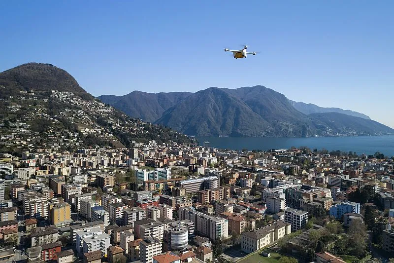 swiss post dron