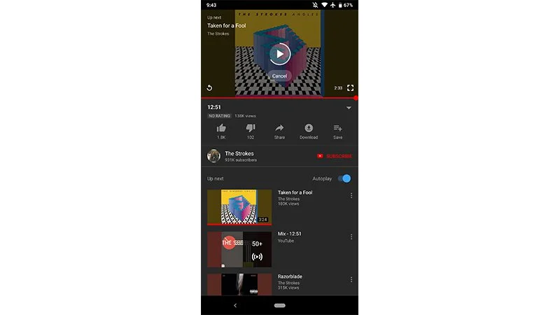 youtube zmiany ekran 1