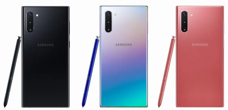 Samsung Galaxy Note 10 tak