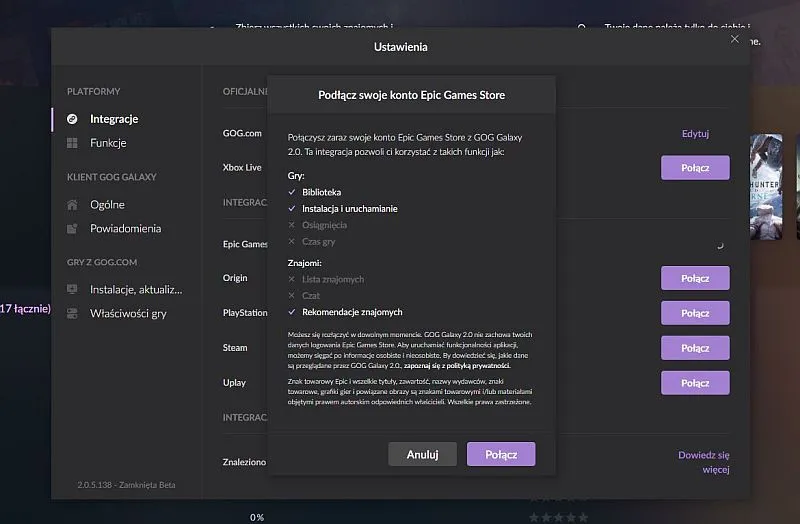 gog galaxy 2.0 beta 3