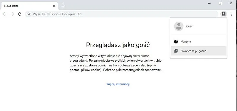Tryb goscia 2