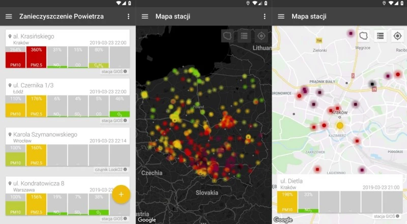 jakosc powietrza