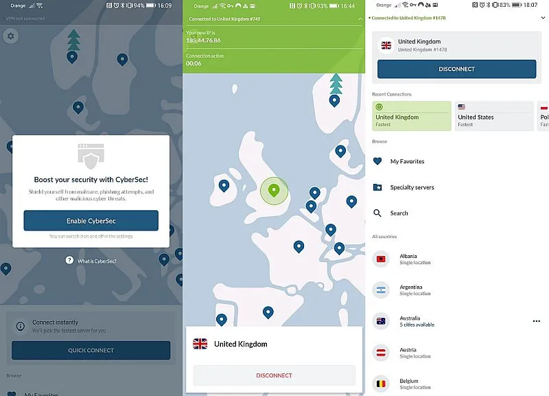 nordvpn mobile 1