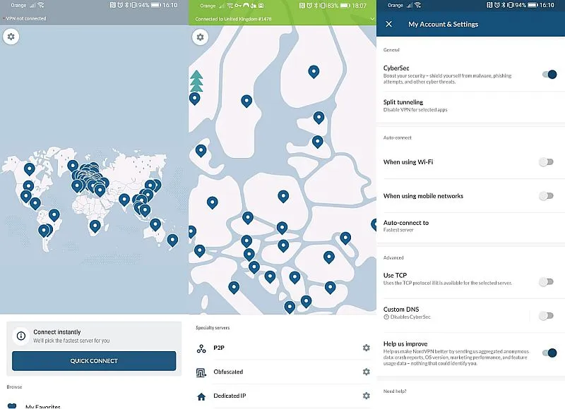 nordvpn mobile 2