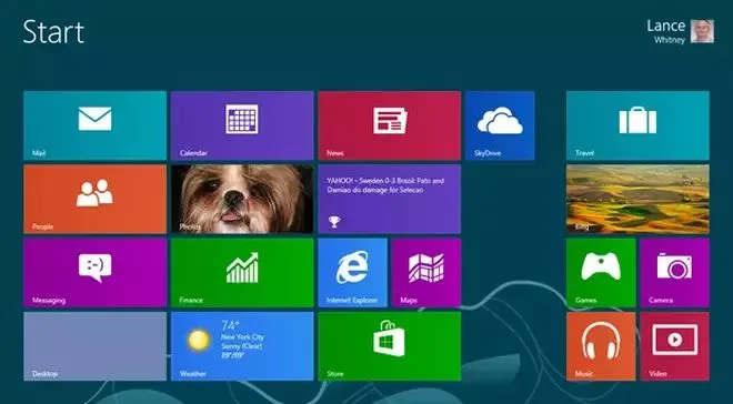 windows 8 start