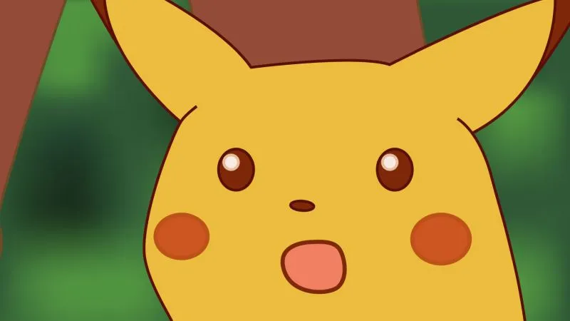 Surprised Pikachu