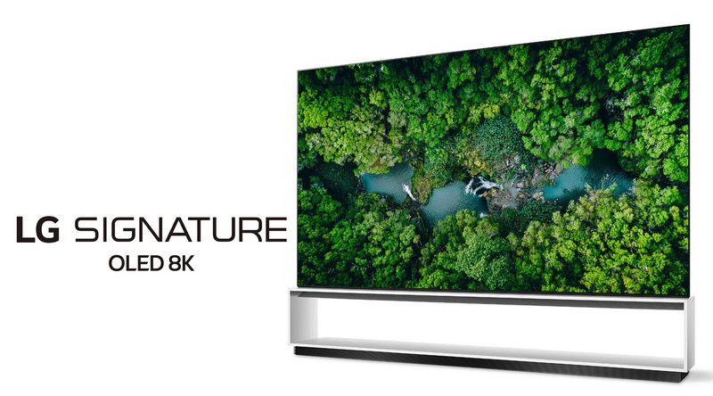 LG SIGNATURE OLED 8K TV