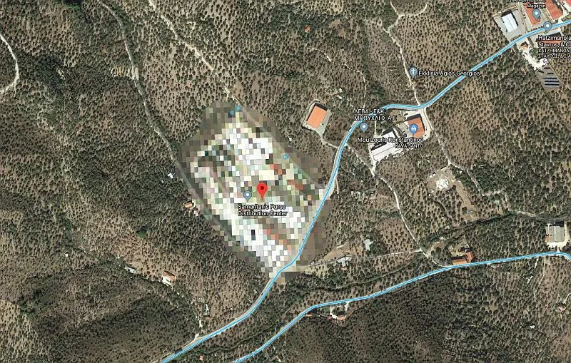 oboz uchodzcow grecja